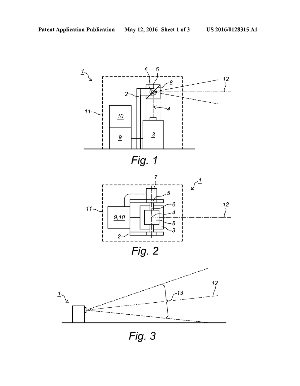 Apparatus and Method for Deterring Birds by Laser - diagram, schematic, and image 02