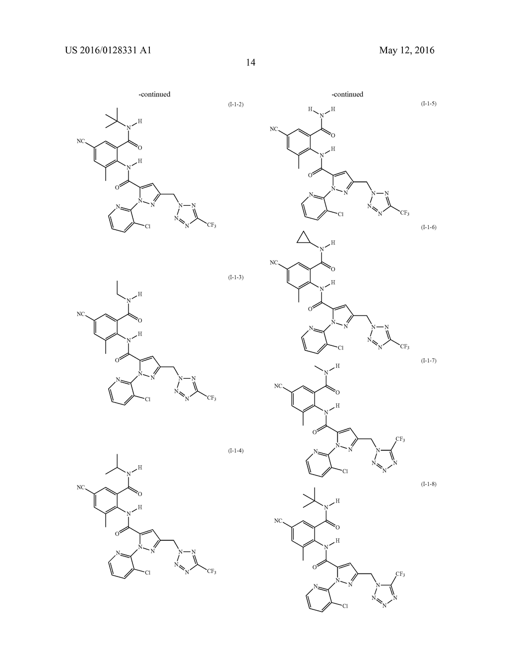 ANTHRANILAMIDES IN COMBINATION WITH FUNGICIDES - diagram, schematic, and image 15