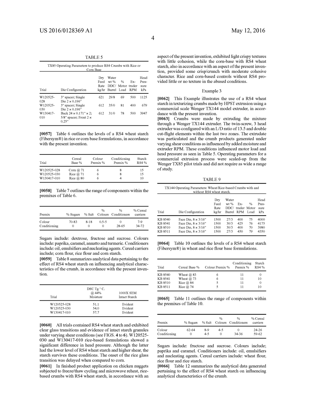 USE OF RESISTANT STARCHES IN COATING COMPOSITIONS - diagram, schematic, and image 23