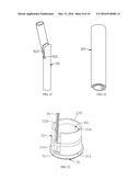 ELECTRONIC CIGARETTE AND ATOMIZER ASSEMBLY MOUNTING BASE THEREOF diagram and image