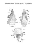 Spike For Footwear Having Rigid Portion And Resilient Portion diagram and image