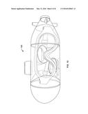 Novelty Submarine Eyewear Case diagram and image