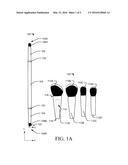 Multi-head Double Ended Cosmetic Applicator diagram and image