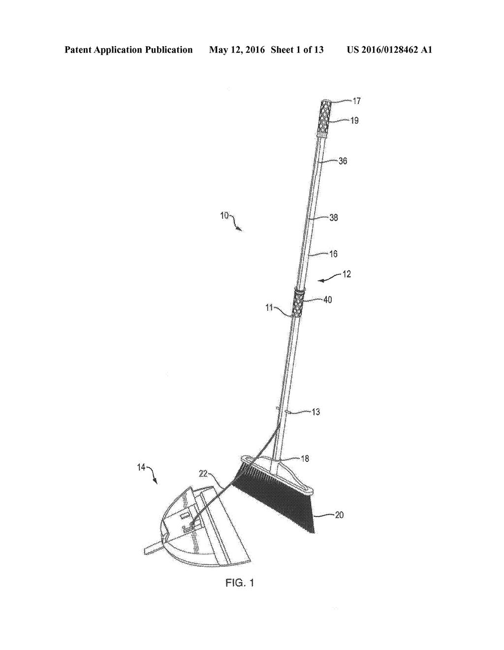 BROOM AND DUSTPAN COMBINATION - diagram, schematic, and image 02