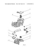 LOCKING REGULATION DEVICE FOR DRAWER SLIDE RAIL diagram and image