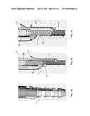 METHOD AND APPARATUS FOR ATTACHING TISSUE TO BONE, INCLUDING THE PROVISION     AND USE OF A NOVEL KNOTLESS SUTURE ANCHOR SYSTEM, INCLUDING A NOVEL     LOCKING ELEMENT diagram and image