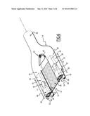 DEVICE FOR TREATMENT OF BODY TISSUE, AND ASSOCIATED TREATMENT KIT diagram and image