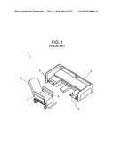 ARMREST LOCKING MECHANISM AND INTEGRATED BED HAVING SAME diagram and image