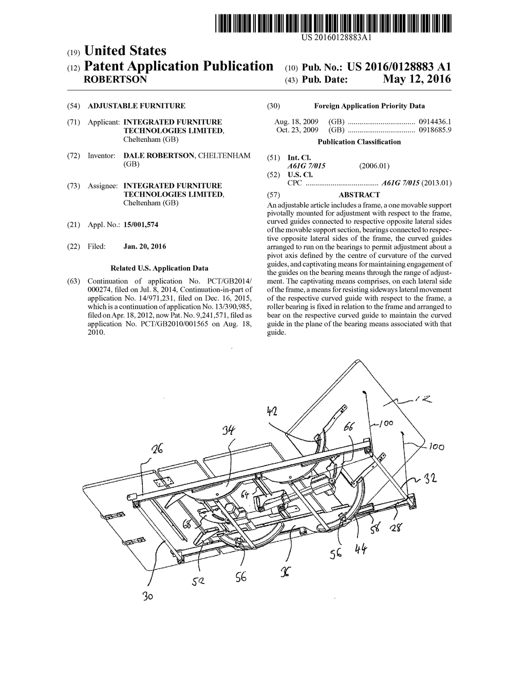 ADJUSTABLE FURNITURE - diagram, schematic, and image 01