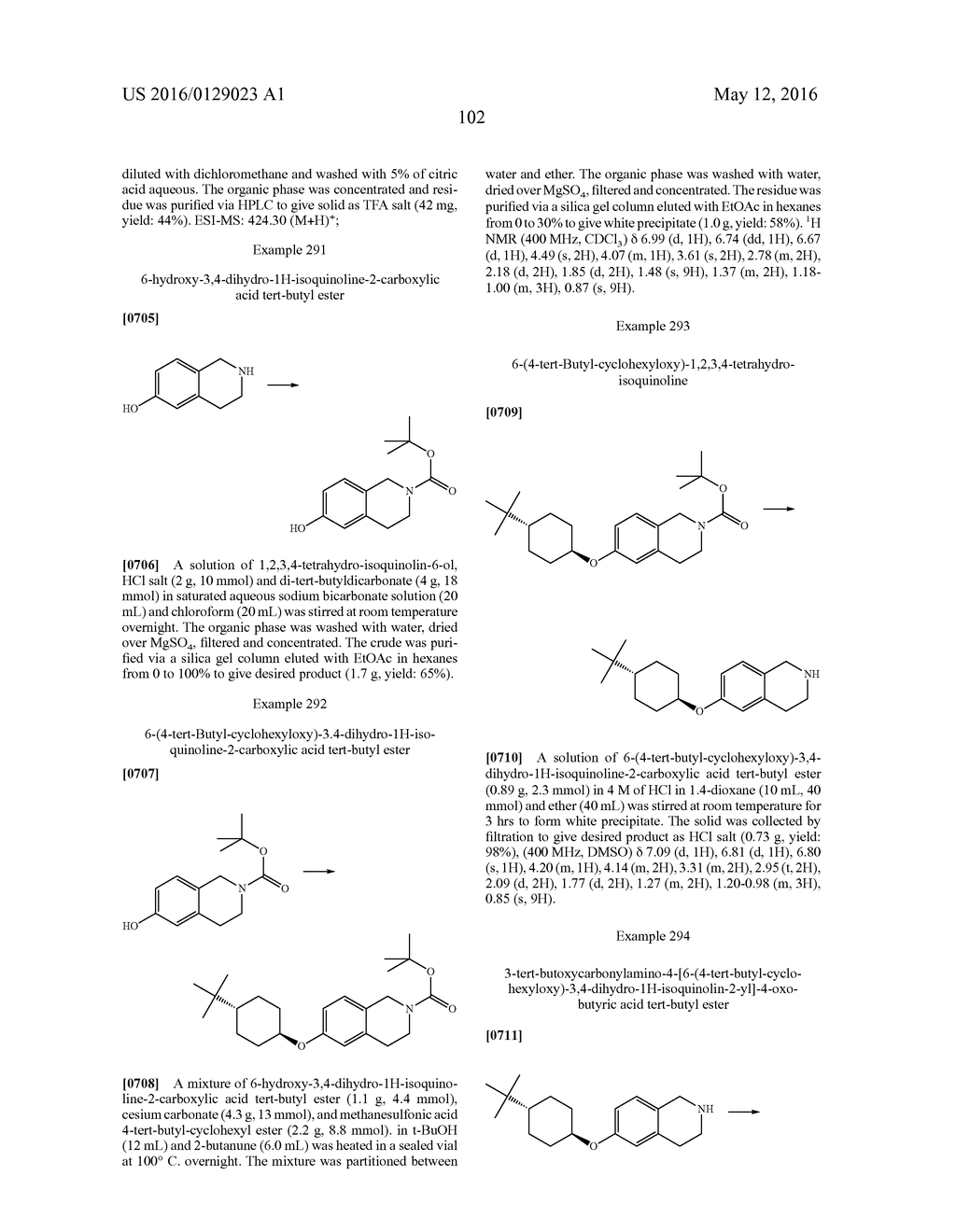 BICYCLIC ARYL SPHINGOSINE 1-PHOSPHATE ANALOGS - diagram, schematic, and image 103