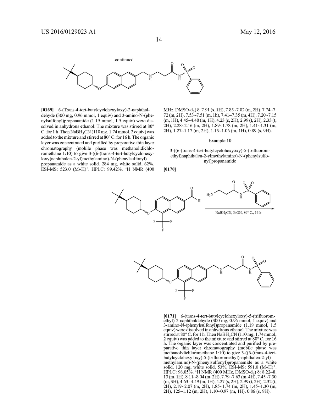 BICYCLIC ARYL SPHINGOSINE 1-PHOSPHATE ANALOGS - diagram, schematic, and image 15