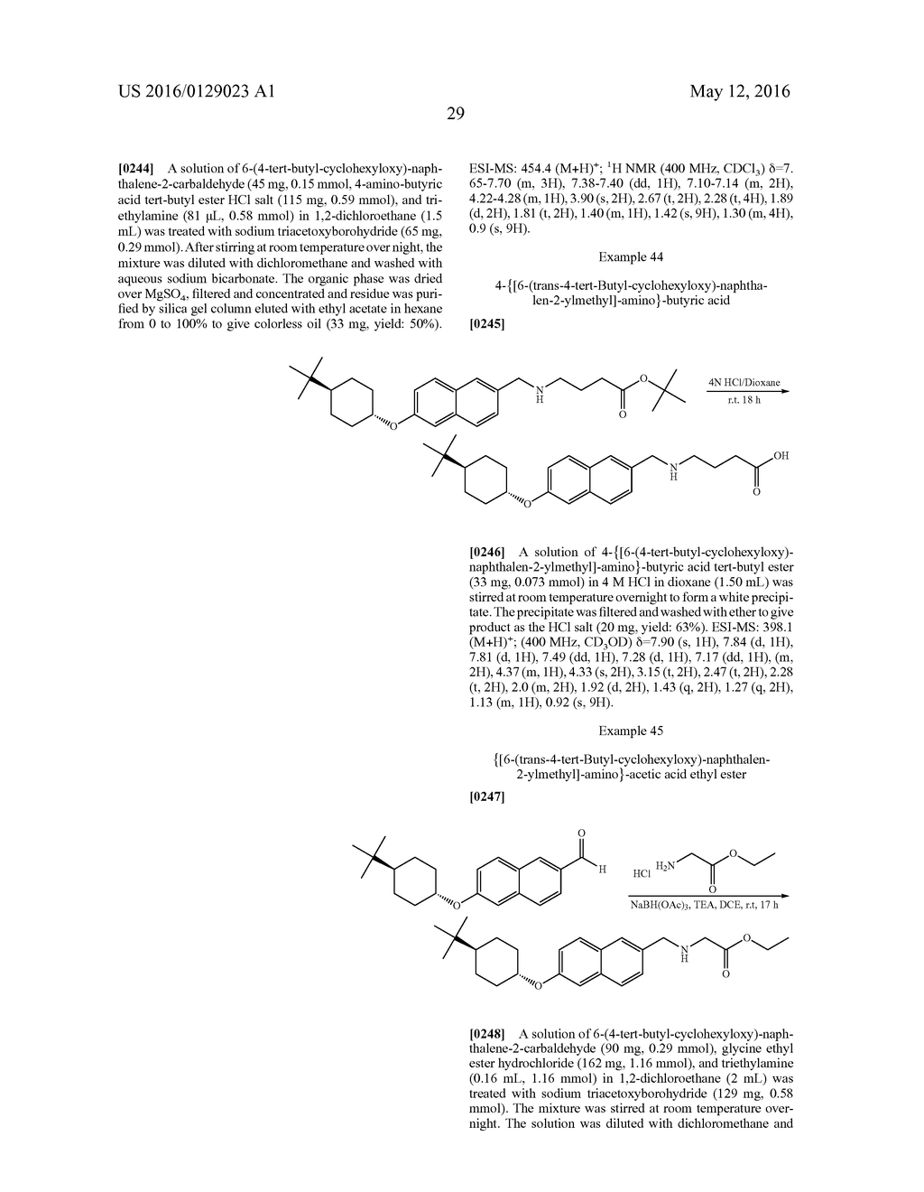BICYCLIC ARYL SPHINGOSINE 1-PHOSPHATE ANALOGS - diagram, schematic, and image 30
