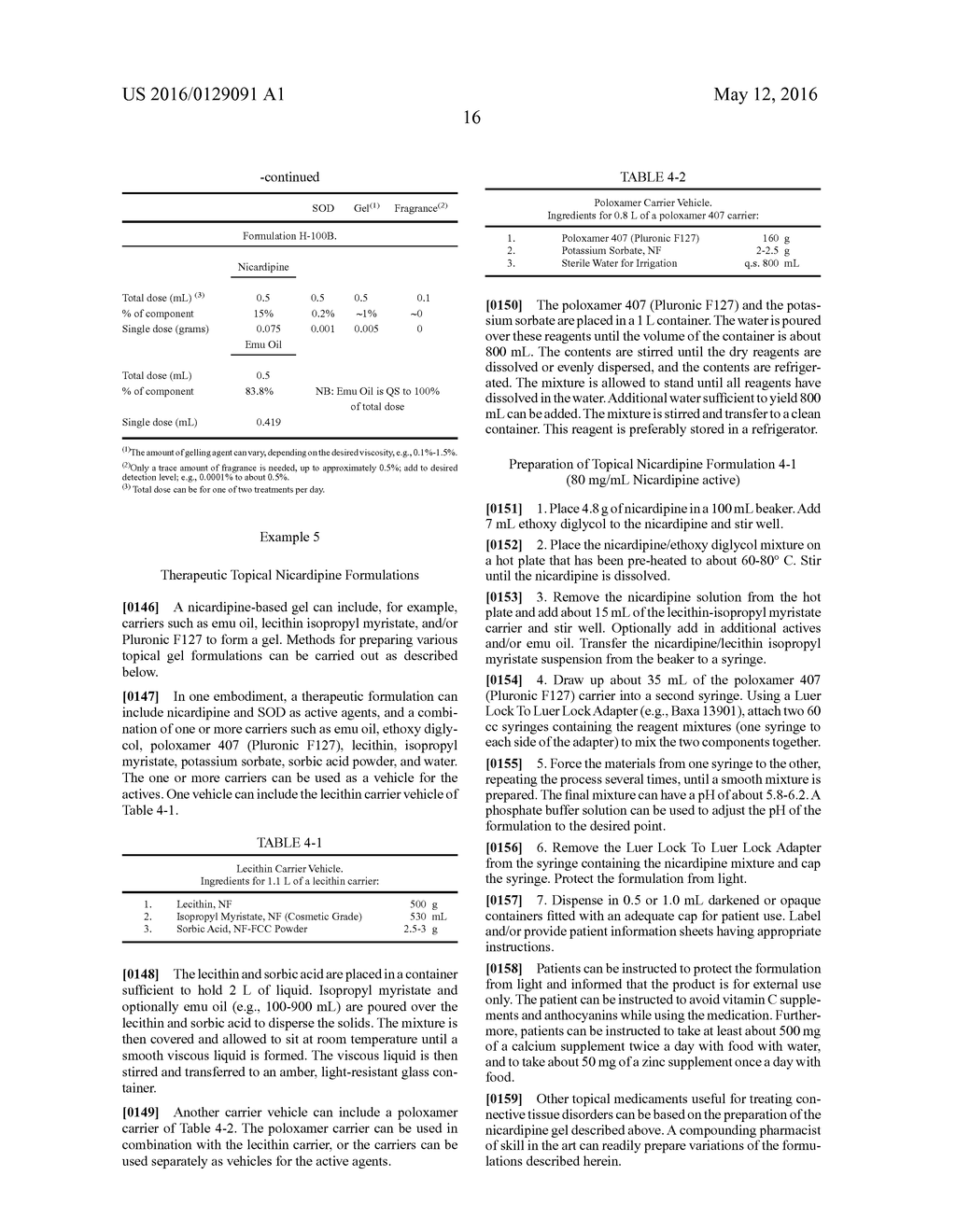 TOPICAL THERAPEUTIC FORMULATIONS - diagram, schematic, and image 17