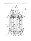 Hollow Filter Element of a Filter for Filtering Fluid, Filter, Filter     Housing, and Seal of a Hollow Filter Element diagram and image