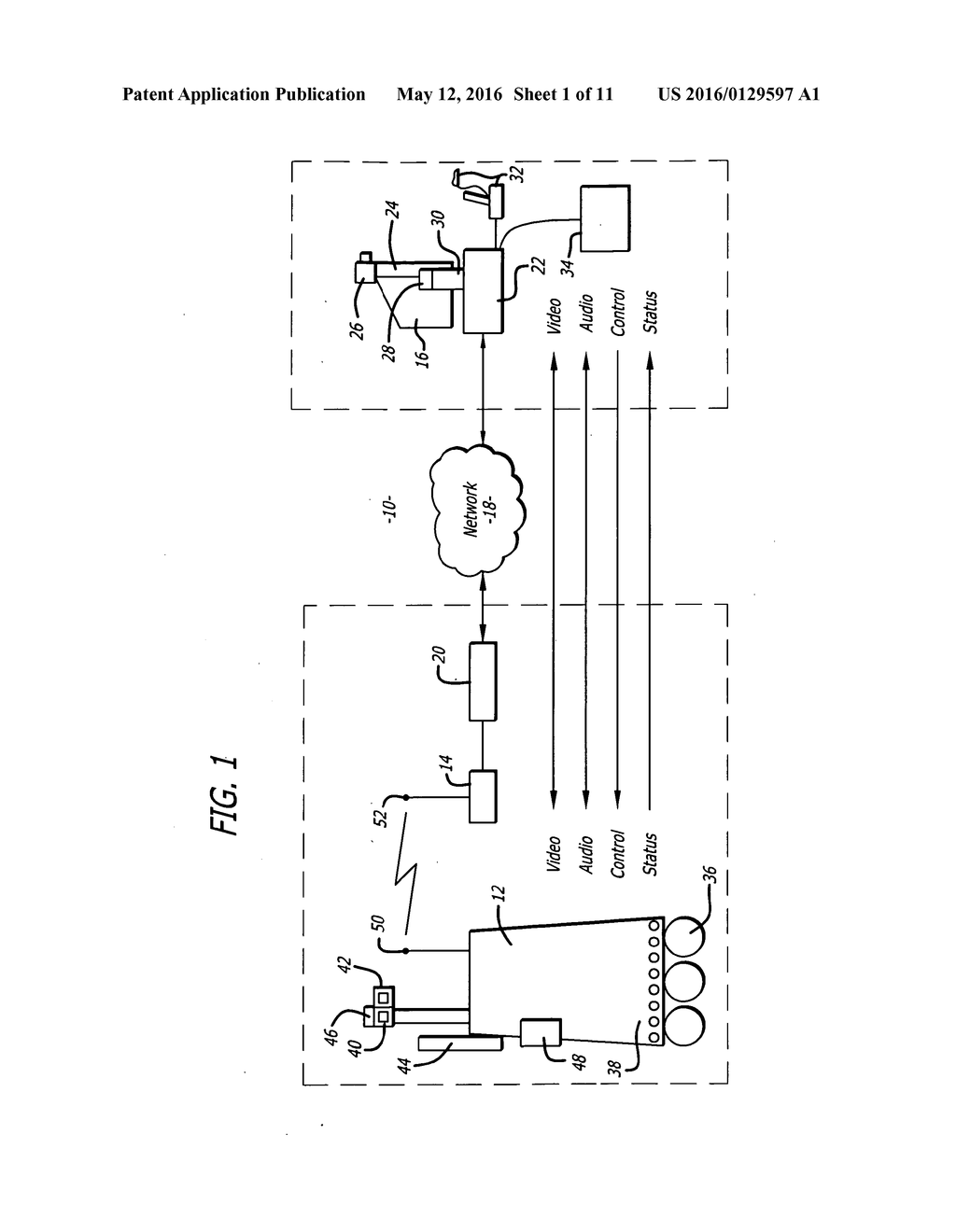 DOCKING SYSTEM FOR A TELE-PRESENCE ROBOT - diagram, schematic, and image 02