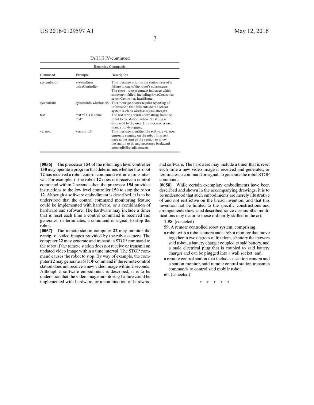 DOCKING SYSTEM FOR A TELE-PRESENCE ROBOT - diagram, schematic, and image 19