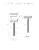 DEVICE AND METHOD FOR WET SHAVING diagram and image