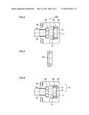 INJECTION MEMBER ATTACHMENT STRUCTURE FOR INJECTION MOLDING MACHINE diagram and image