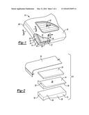 Wrapped Part Assembly with Edge/Corner Defining Inserts diagram and image