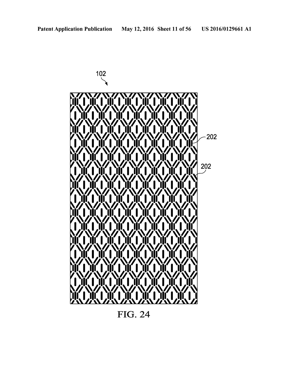 PATTERNED APERTURED WEBS AND METHODS FOR MAKING THE SAME - diagram, schematic, and image 12