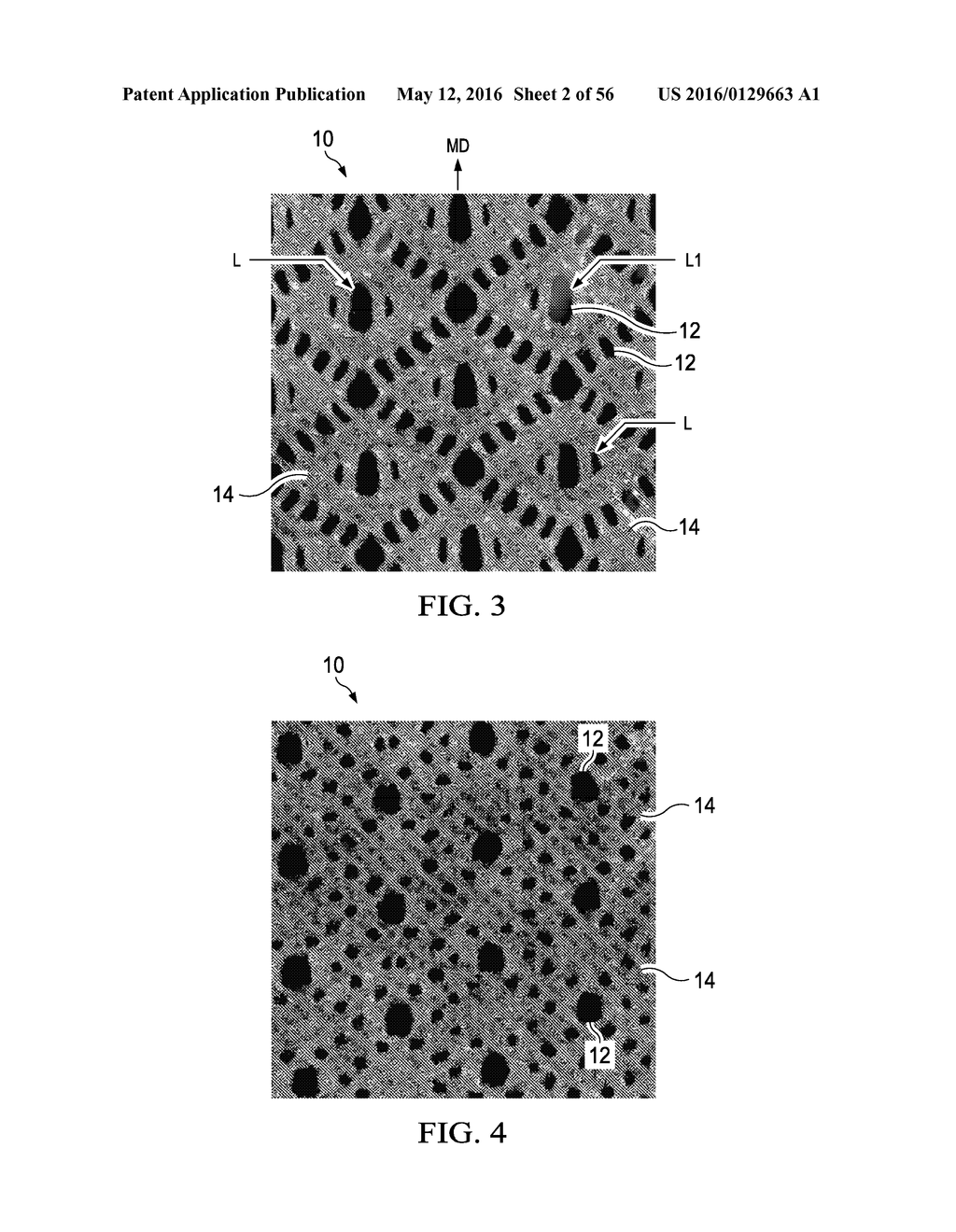 PATTERNED APERTURED WEBS AND METHODS FOR MAKING THE SAME - diagram, schematic, and image 03