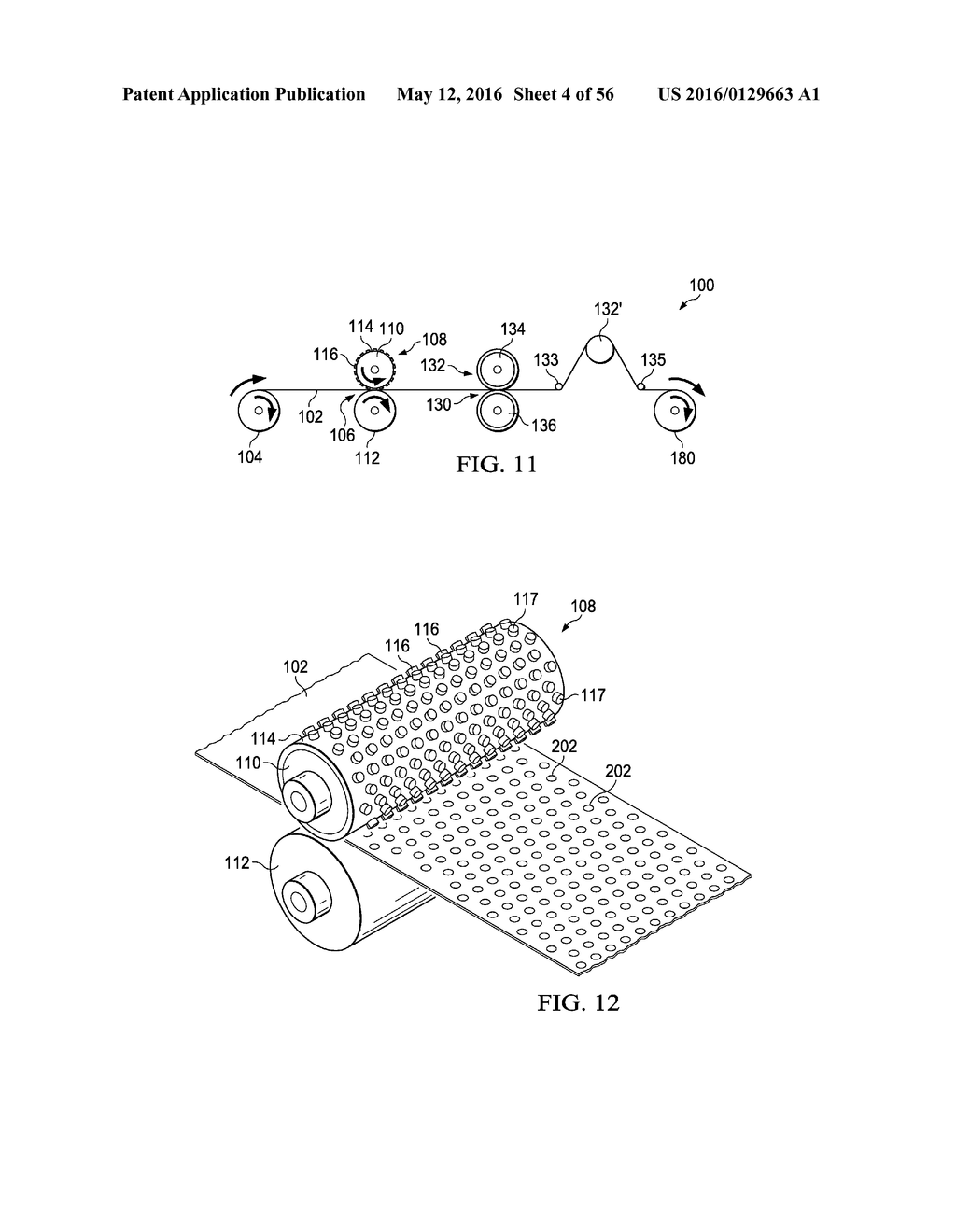 PATTERNED APERTURED WEBS AND METHODS FOR MAKING THE SAME - diagram, schematic, and image 05