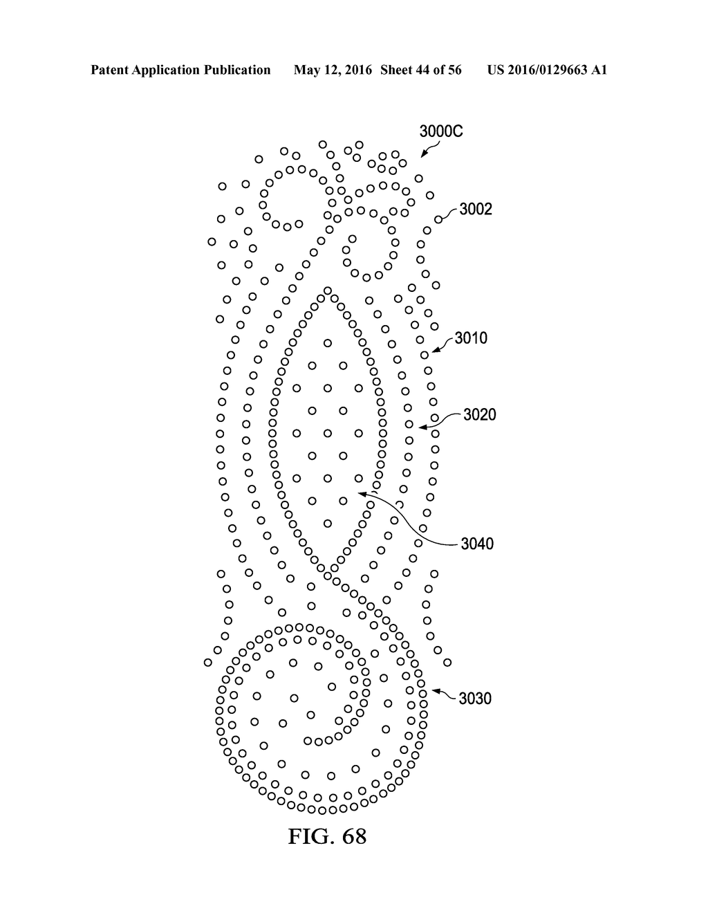 PATTERNED APERTURED WEBS AND METHODS FOR MAKING THE SAME - diagram, schematic, and image 45