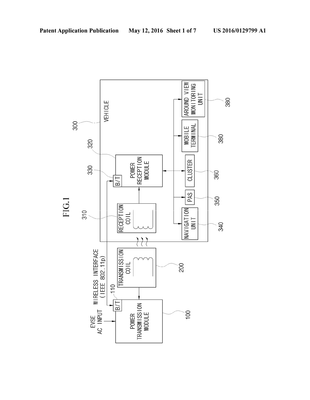 VEHICLE WIRELESS CHARGING GUIDANCE SYSTEM AND METHOD - diagram, schematic, and image 02