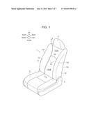 VEHICLE SEAT diagram and image