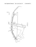 SIDE PILLAR ASSEMBLIES WITH MULTI-SURFACE RETENTION STRUCTURES FOR SIDE     AIRBAGS diagram and image