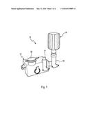 WIPER FLUID CONTAINER, MEMBER DESIGNED TO BE CONNECTED TO THAT CONTAINER,     AND DEVICE COMPRISING SAID CONTAINER AND MEMBER diagram and image