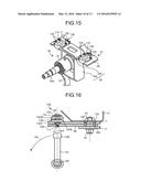 STEERING-BRACKET SUPPORTING APPARATUS AND STEERING APPARATUS diagram and image