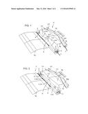 PROTECTIVE APPARATUS FOR ARRANGING IN THE FRONT OR REAR REGION OF A MOTOR     VEHICLE, HAVING AN UNDERBODY MADE FROM FIBER-REINFORCED PLASTIC diagram and image