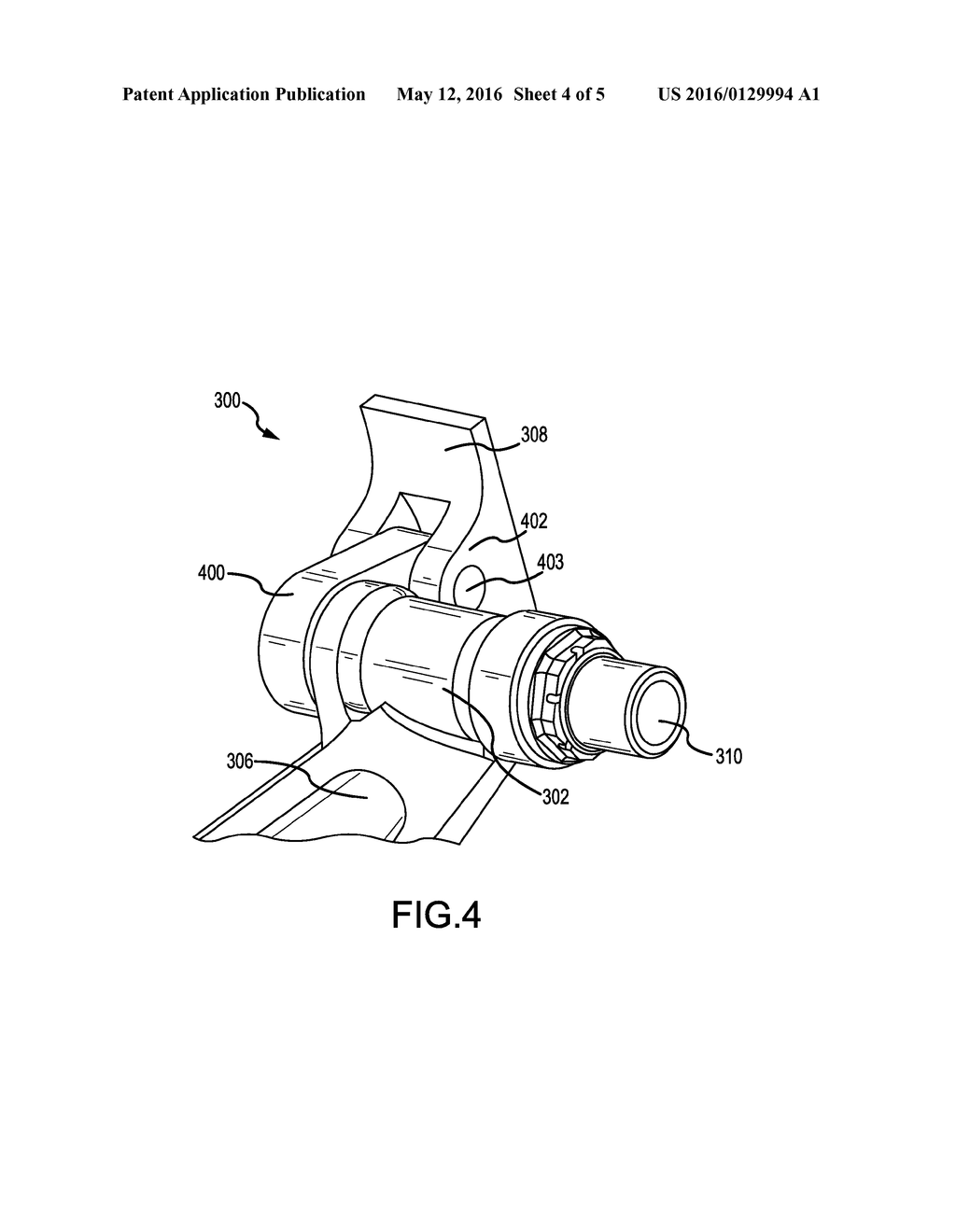 LANDING GEAR WITH STRUCTURAL LOAD PATH DIVERTER BRACKET - diagram, schematic, and image 05