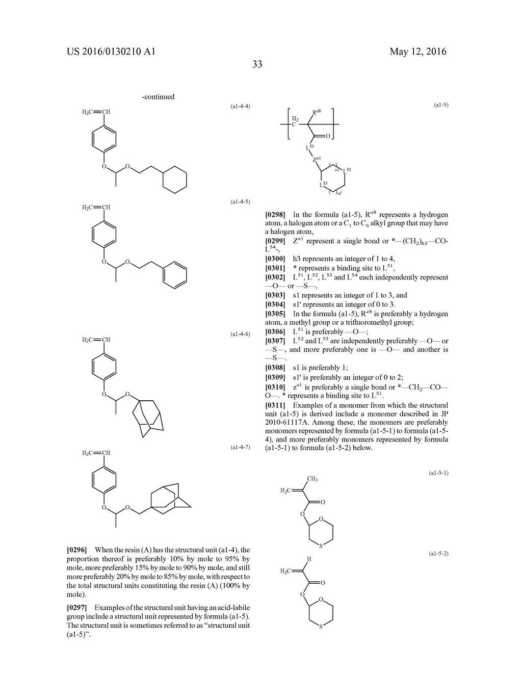 COMPOUND, RESIN, RESIST COMPOSITION AND METHOD FOR PRODUCING RESIST     PATTERN - diagram, schematic, and image 34