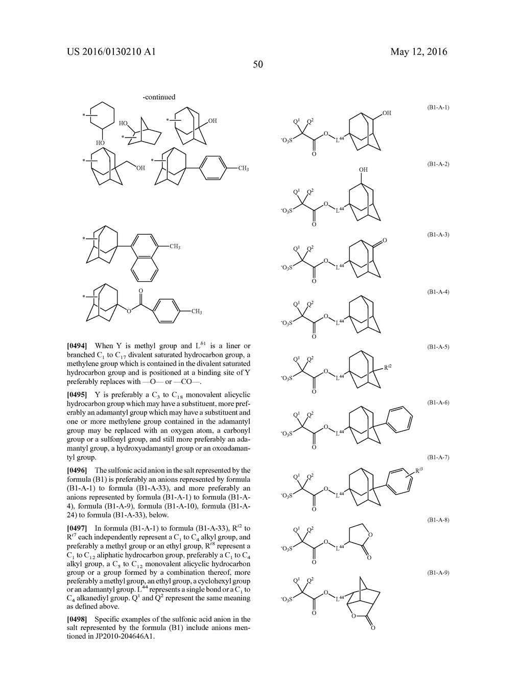 COMPOUND, RESIN, RESIST COMPOSITION AND METHOD FOR PRODUCING RESIST     PATTERN - diagram, schematic, and image 51