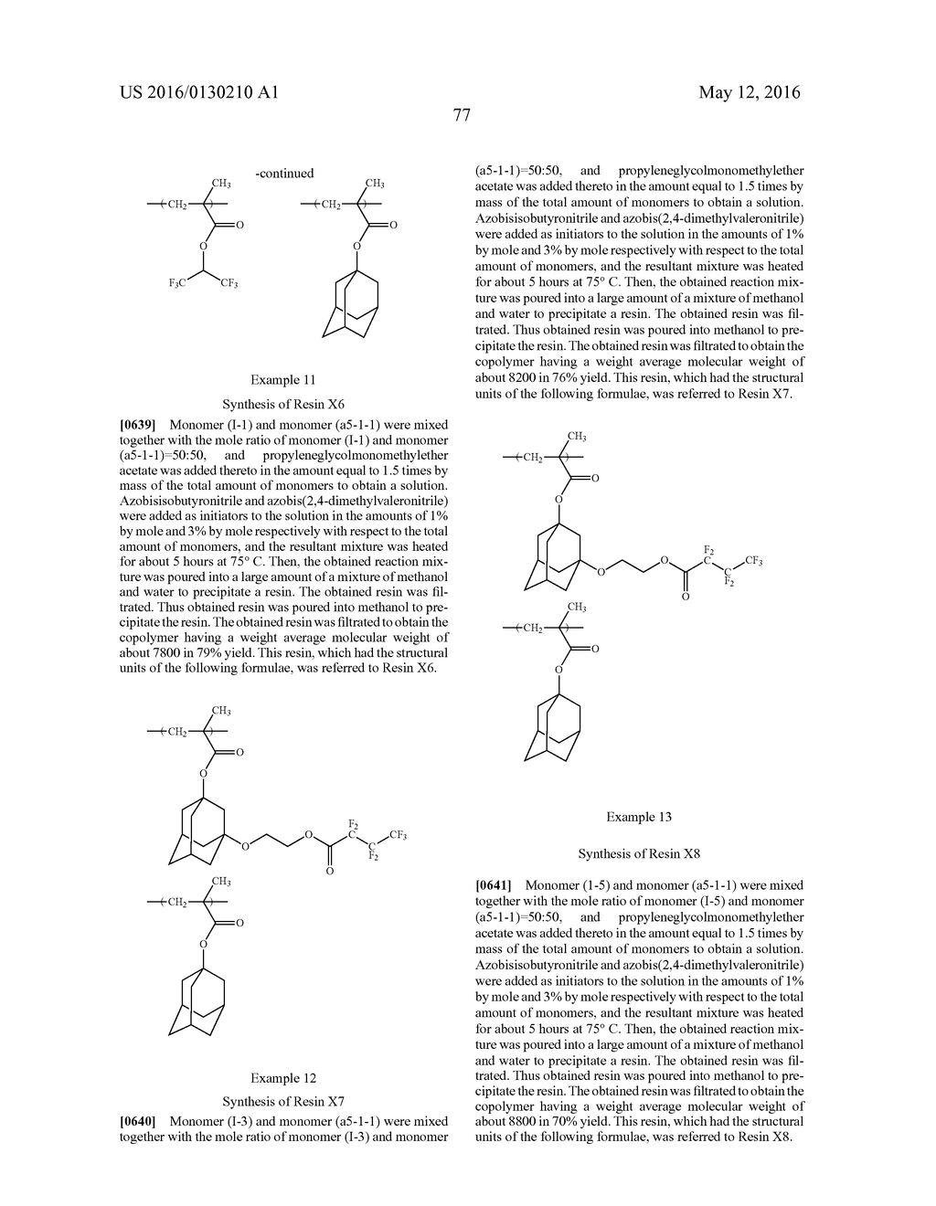 COMPOUND, RESIN, RESIST COMPOSITION AND METHOD FOR PRODUCING RESIST     PATTERN - diagram, schematic, and image 78