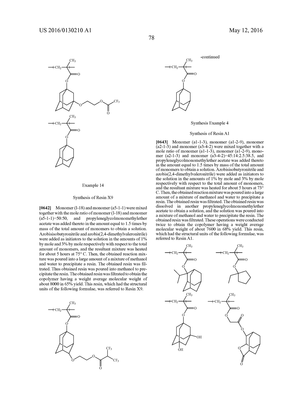 COMPOUND, RESIN, RESIST COMPOSITION AND METHOD FOR PRODUCING RESIST     PATTERN - diagram, schematic, and image 79