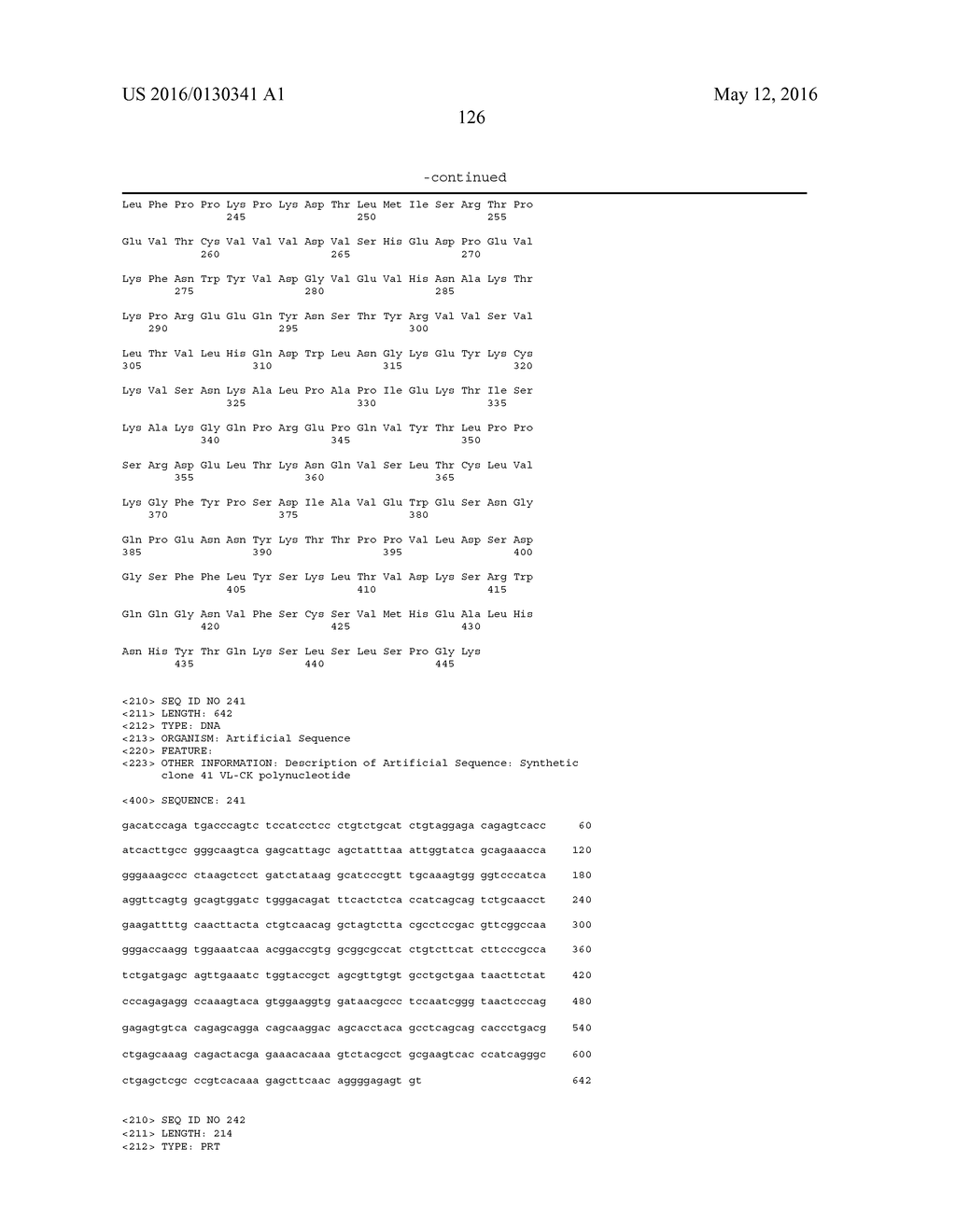 ANTIBODIES TO HUMAN RESISTIN - diagram, schematic, and image 136