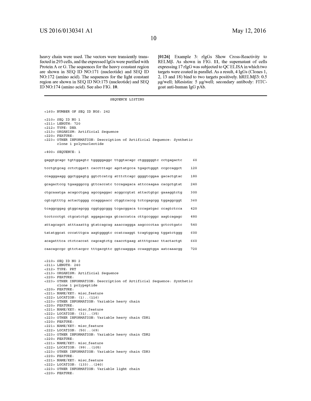 ANTIBODIES TO HUMAN RESISTIN - diagram, schematic, and image 20