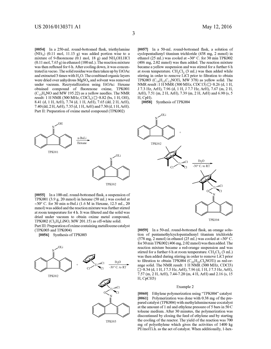 CATALYST FOR OLEFIN POLYMERIZATION, METHOD FOR ITS PREPARATION AND USE     THEREOF - diagram, schematic, and image 04