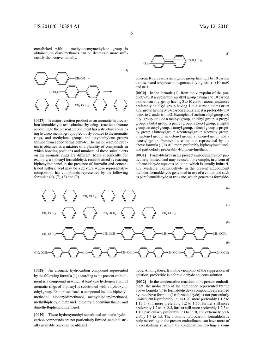 AROMATIC HYDROCARBON FORMALDEHYDE RESIN, MODIFIED AROMATIC HYDROCARBON     FORMALDEHYDE RESIN AND EPOXY RESIN, AND METHODS FOR PRODUCING THESE - diagram, schematic, and image 04