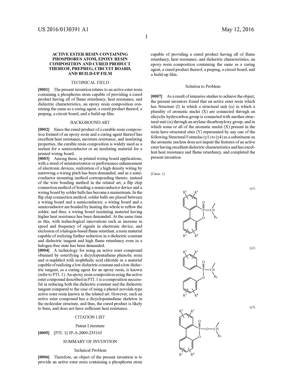 ACTIVE ESTER RESIN CONTAINING PHOSPHORUS ATOM, EPOXY RESIN COMPOSITION AND     CURED PRODUCT THEREOF, PREPREG, CIRCUIT BOARD, AND BUILD-UP FILM - diagram, schematic, and image 04