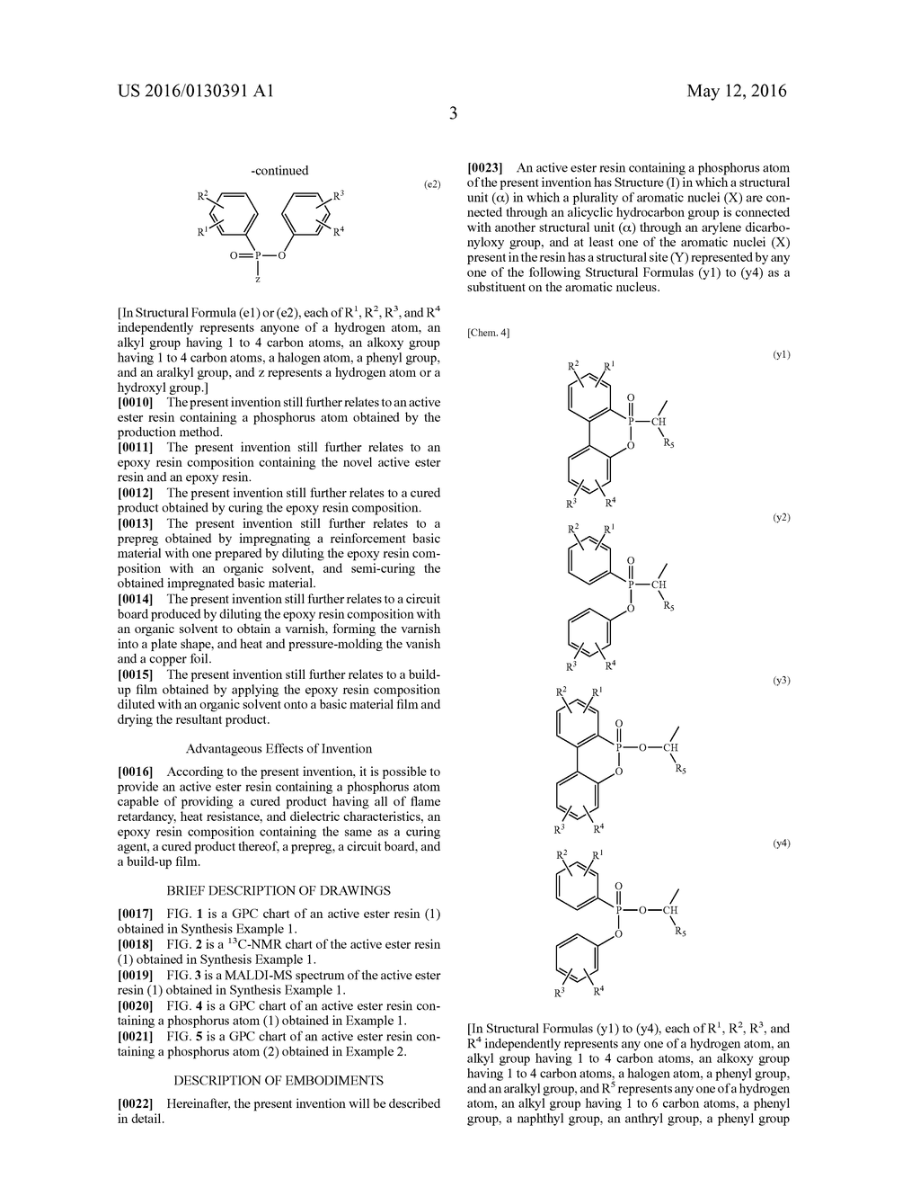 ACTIVE ESTER RESIN CONTAINING PHOSPHORUS ATOM, EPOXY RESIN COMPOSITION AND     CURED PRODUCT THEREOF, PREPREG, CIRCUIT BOARD, AND BUILD-UP FILM - diagram, schematic, and image 06