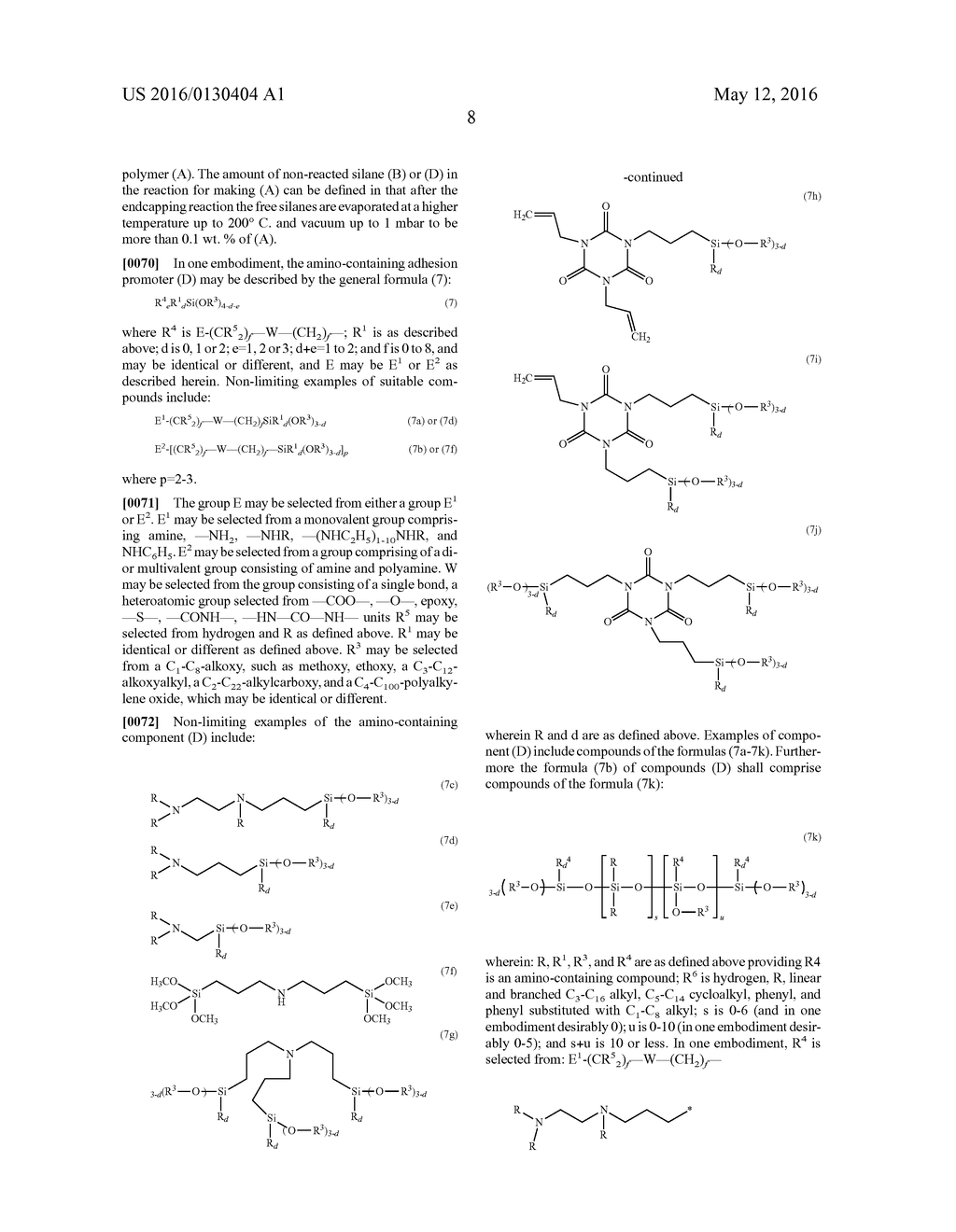 NON-METAL CATALYZED ROOM TEMPERATURE MOISTURE CURABLE ORGANOPOLYSILOXANE     COMPOSITIONS - diagram, schematic, and image 09