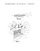 Movable foil blade for papermaking on a fourdrinier, including the lead     blade on the forming board box diagram and image