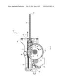 DEVICE FOR OPENING A DOOR OF A DISHWASHER diagram and image