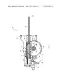 DEVICE FOR OPENING A DOOR OF A DISHWASHER diagram and image