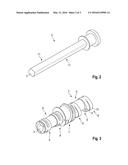 CAMSHAFT FOR AN INTERNAL COMBUSTION ENGINE AND USE THEREFORE diagram and image
