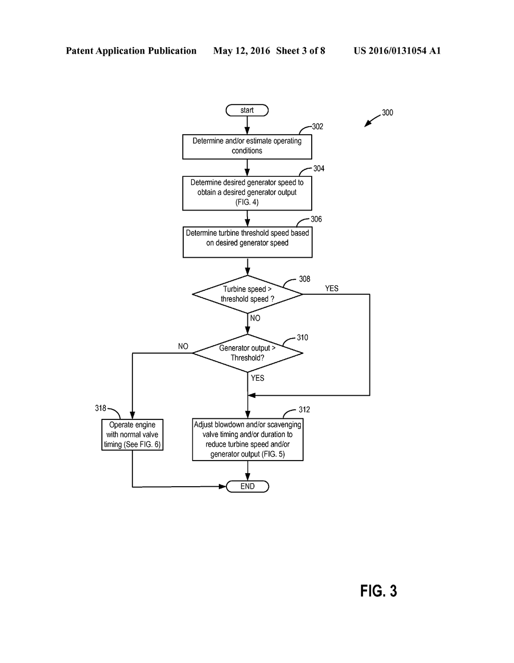 SYSTEMS AND METHODS FOR CONTROL OF TURBINE-GENERATOR VIA EXHAUST VALVE     TIMING AND DURATION MODULATION IN A SPLIT EXHAUST ENGINE SYSTEM - diagram, schematic, and image 04